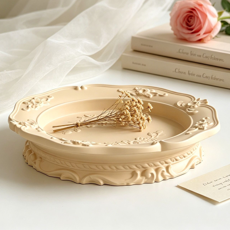 Soap Making Handmade - Molde de Silicone Elegante Vintage Barroco