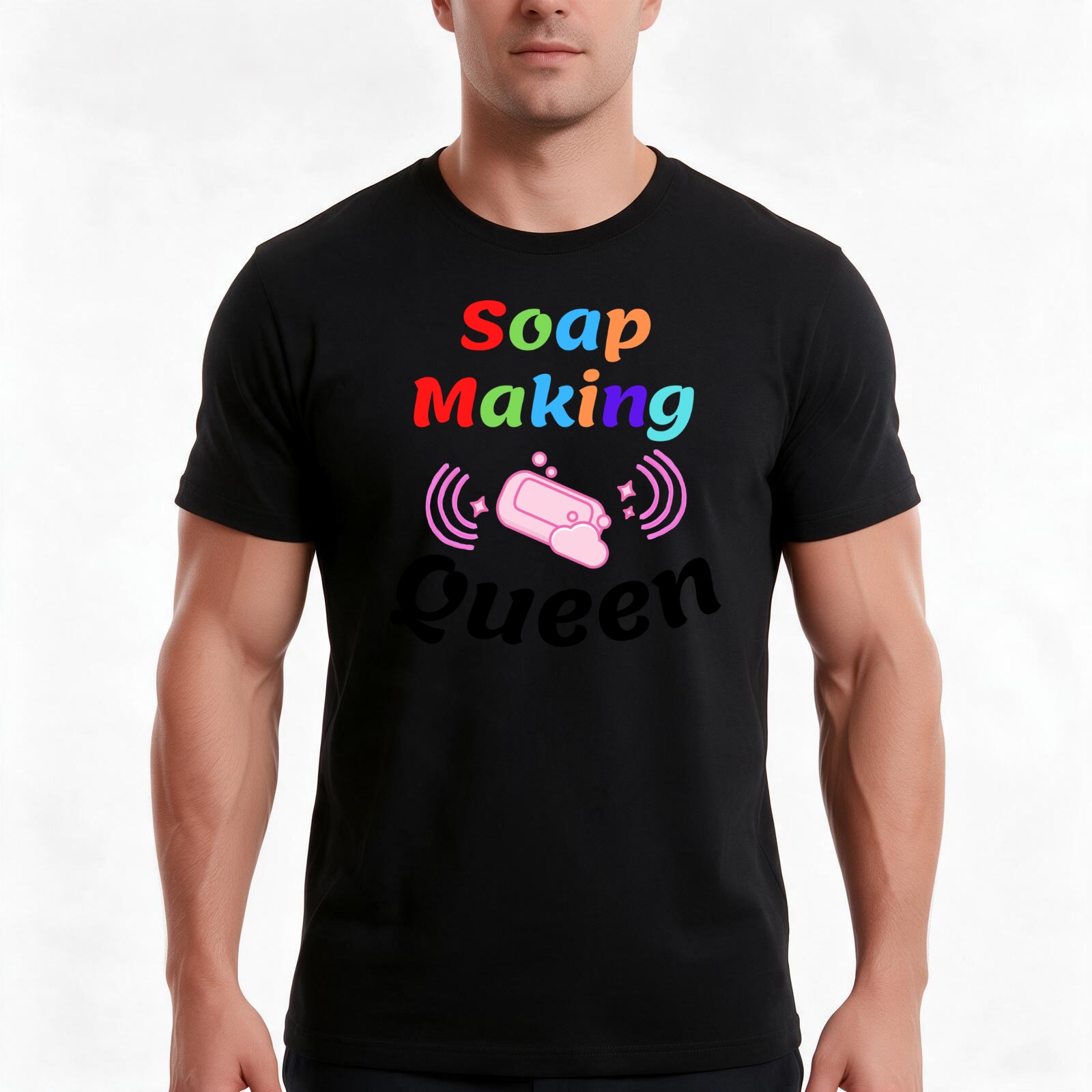 Soap Making Queen - Camiseta engraçada da Soap Making Queen,