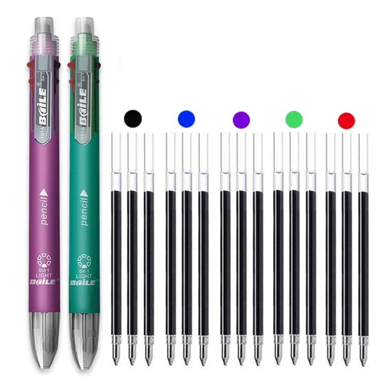 Staedtler Pencil Lumocolor - Conjunto de Canetas Multicoloridas 6 em
