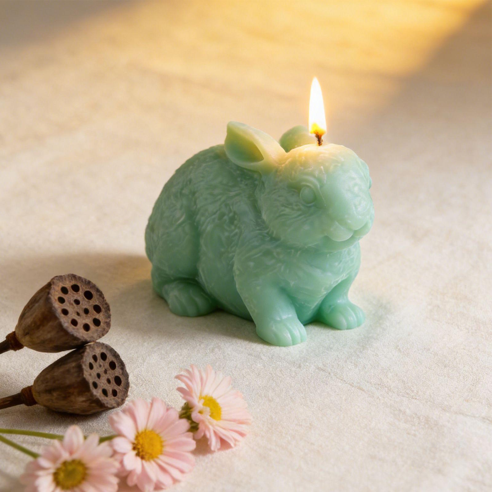 Molde de silicone de coelho 3d - Soap Making Friend avaliação e preço