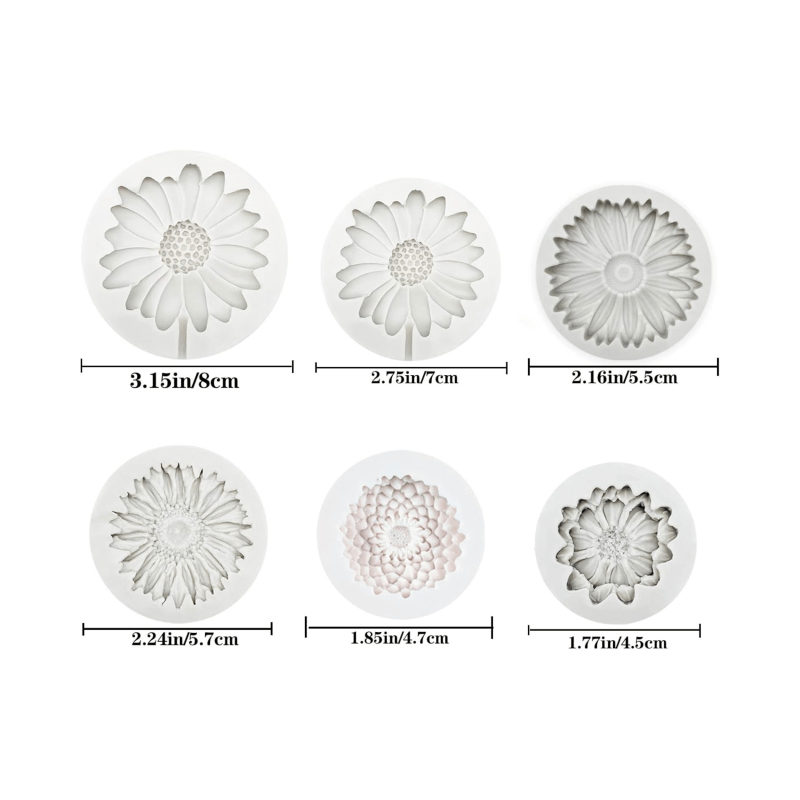 6 peças, molde de silicone de  - Soap Making Handmade avaliação e preço