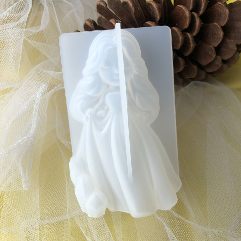 3d bonito princesa silicone ve - Soap Making Handmade avaliação e preço