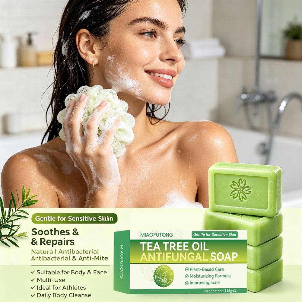 3 peças de sabonete com óleo d - Castor Oil Soap avaliação e preço