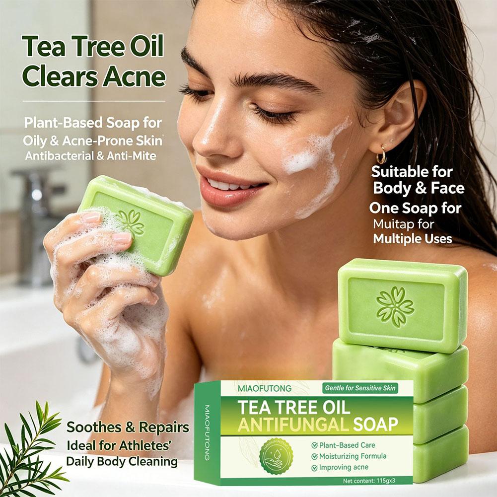 3 peças de sabonete com óleo d - Castor Oil Soap avaliação e preço