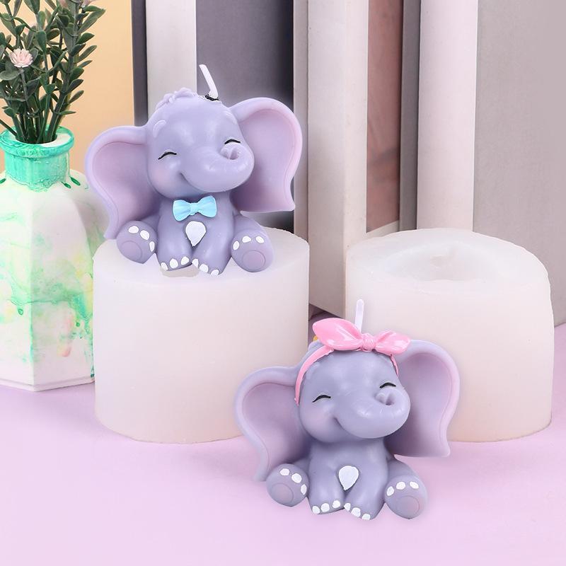 Molde de Silicone 3D de Elefan - Soap Making Handmade avaliação e preço