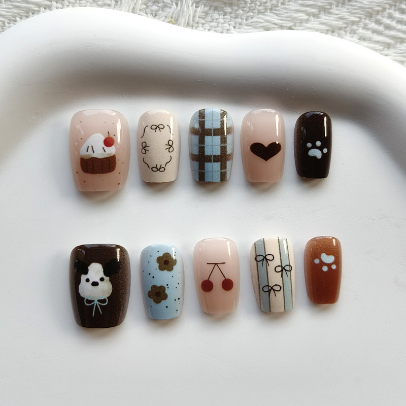 10 Peças de Unhas Postiças Est - Soap Making Handmade avaliação e preço