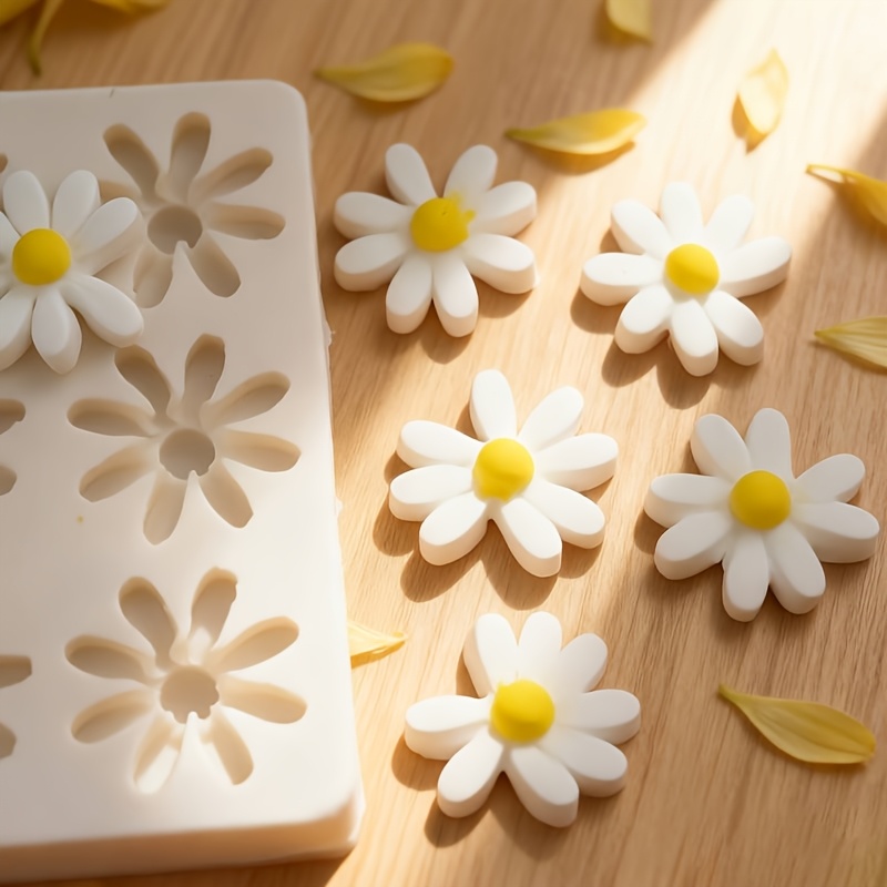 Molde de Silicone 3D Margarida - Soap Making Handmade avaliação e preço