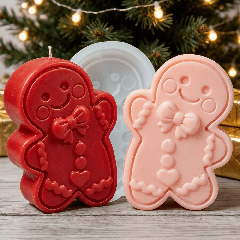 Molde de Silicone de Boneco de - Soap Making Recipes avaliação e preço