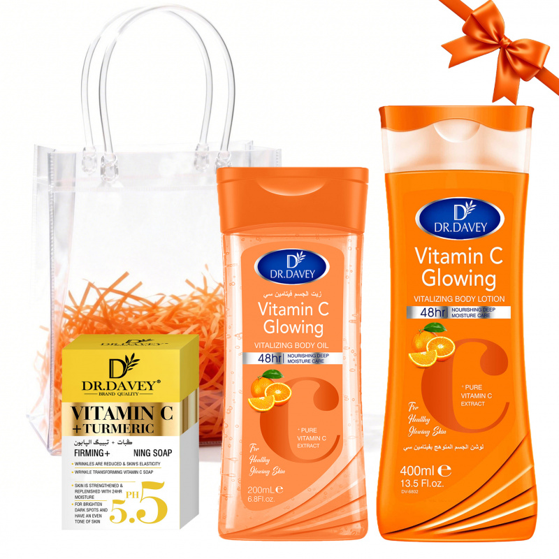 DR.DAVEY VITAMINA C Conjunto d - Castor Oil Soap avaliação e preço